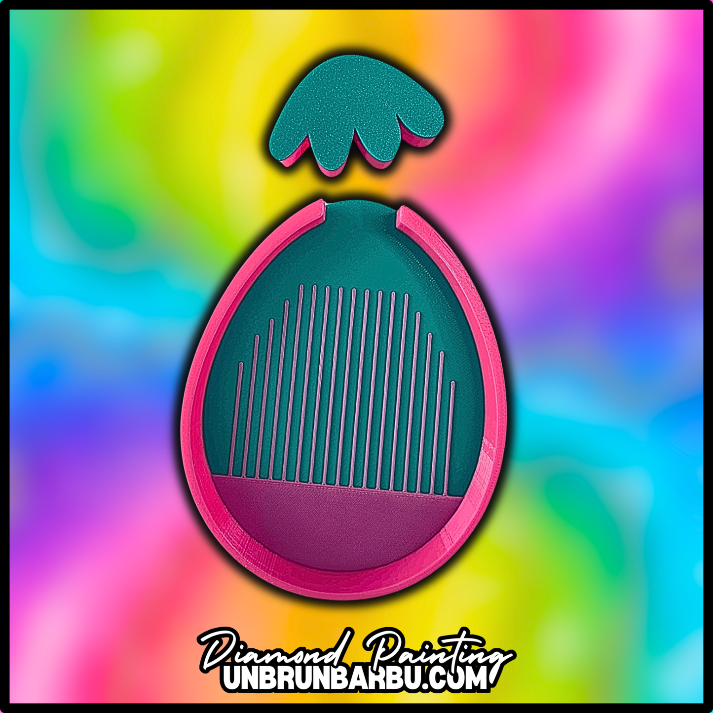 Plateau 3D - Diamond Painting - Oeuf de Pâques