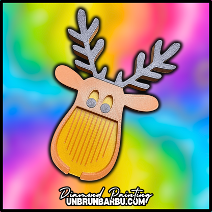 Plateau 3D - Diamond Painting - Petit Renne Du Père Noël