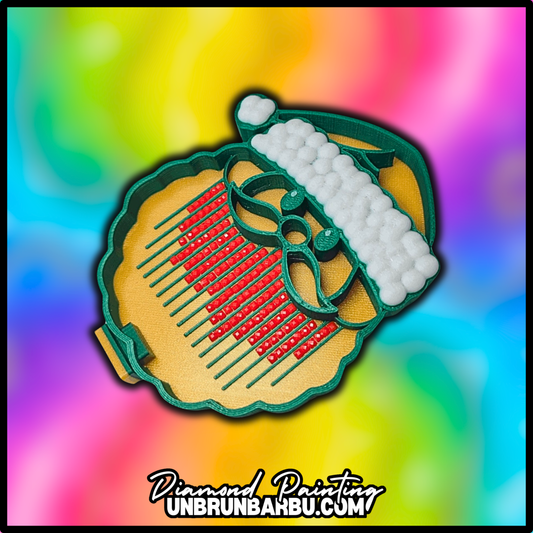 Plateau 3D - Diamond Painting - Père Noël