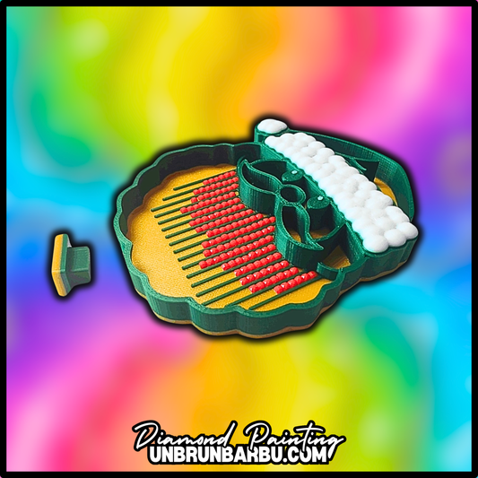 Plateau 3D - Diamond Painting - Père Noël