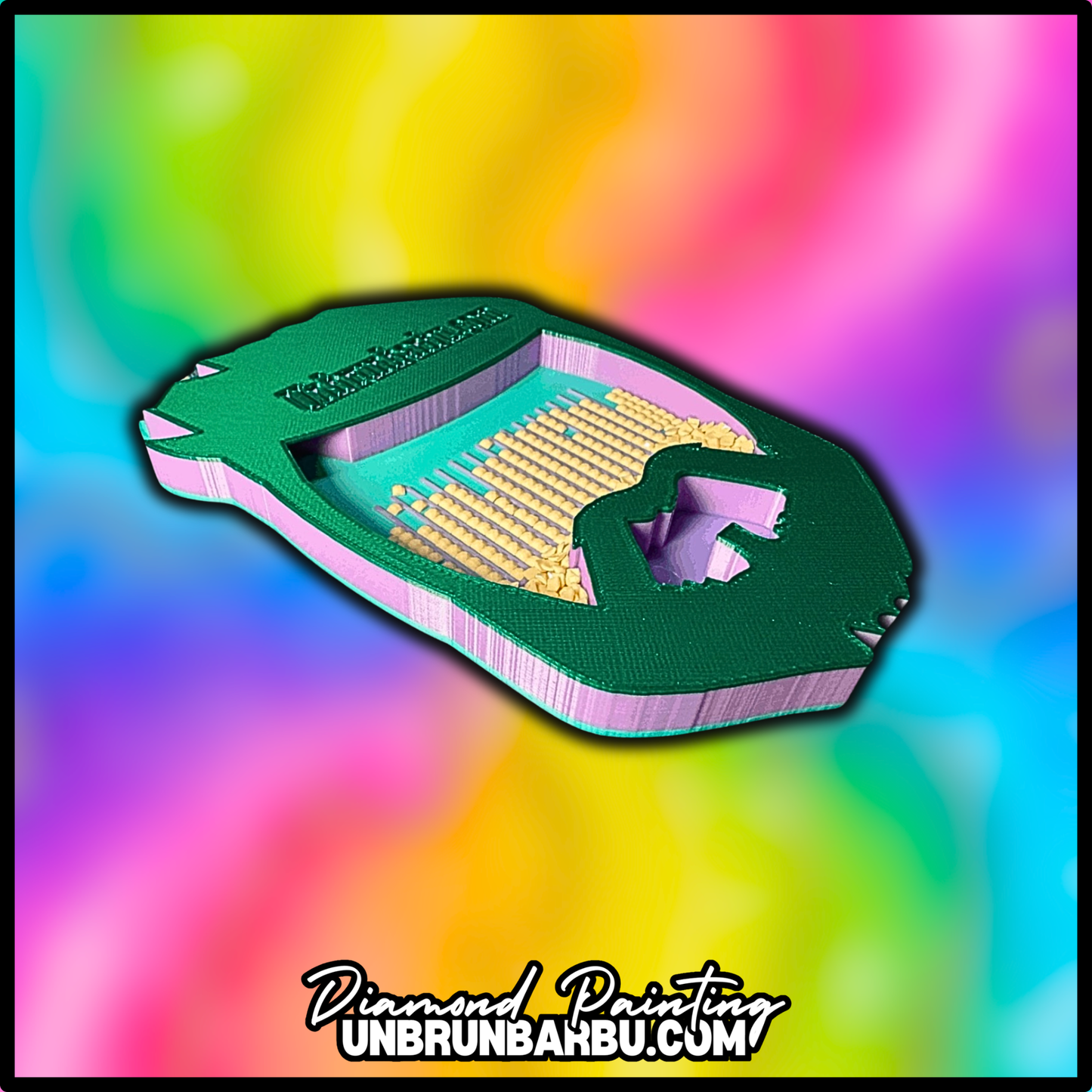 Plateau 3D - Diamond Painting - UnBrunBarbu