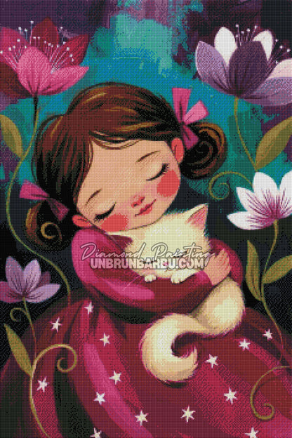 Diamond Painting - Ronron qui Guérit (60cm x 90cm)