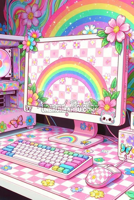 Diamond Painting - Cozy Gaming (70cm x 105cm)