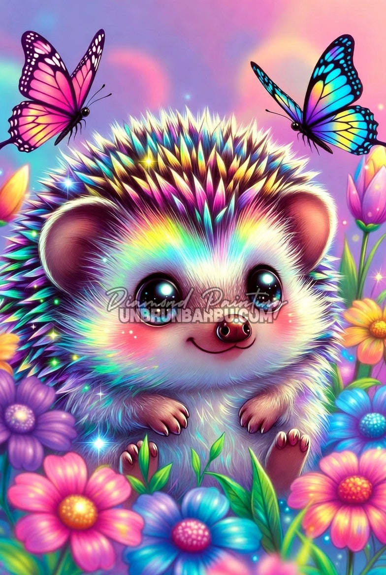 Diamond Painting - Hérisson Barnabé (60cm x 90cm)