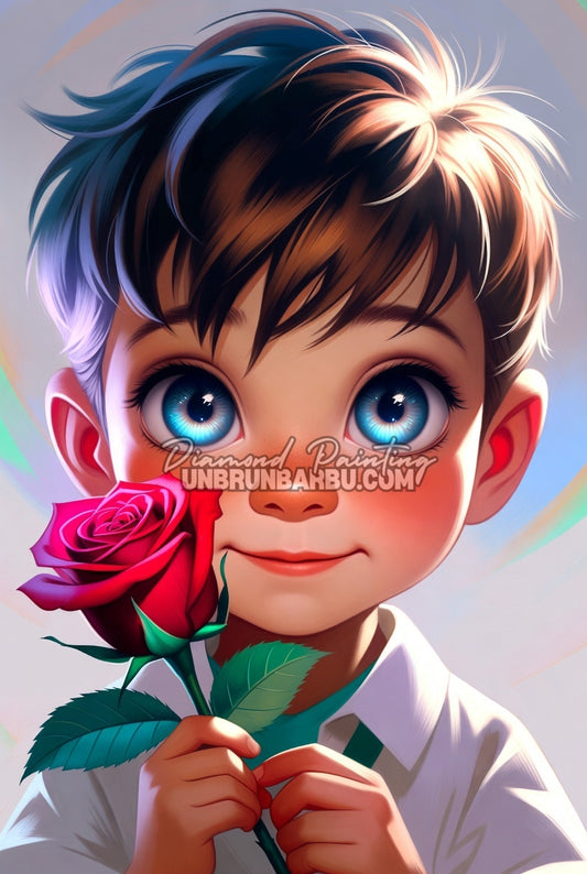 Diamond Painting - La Rose de Timothée (70cm x 105cm)