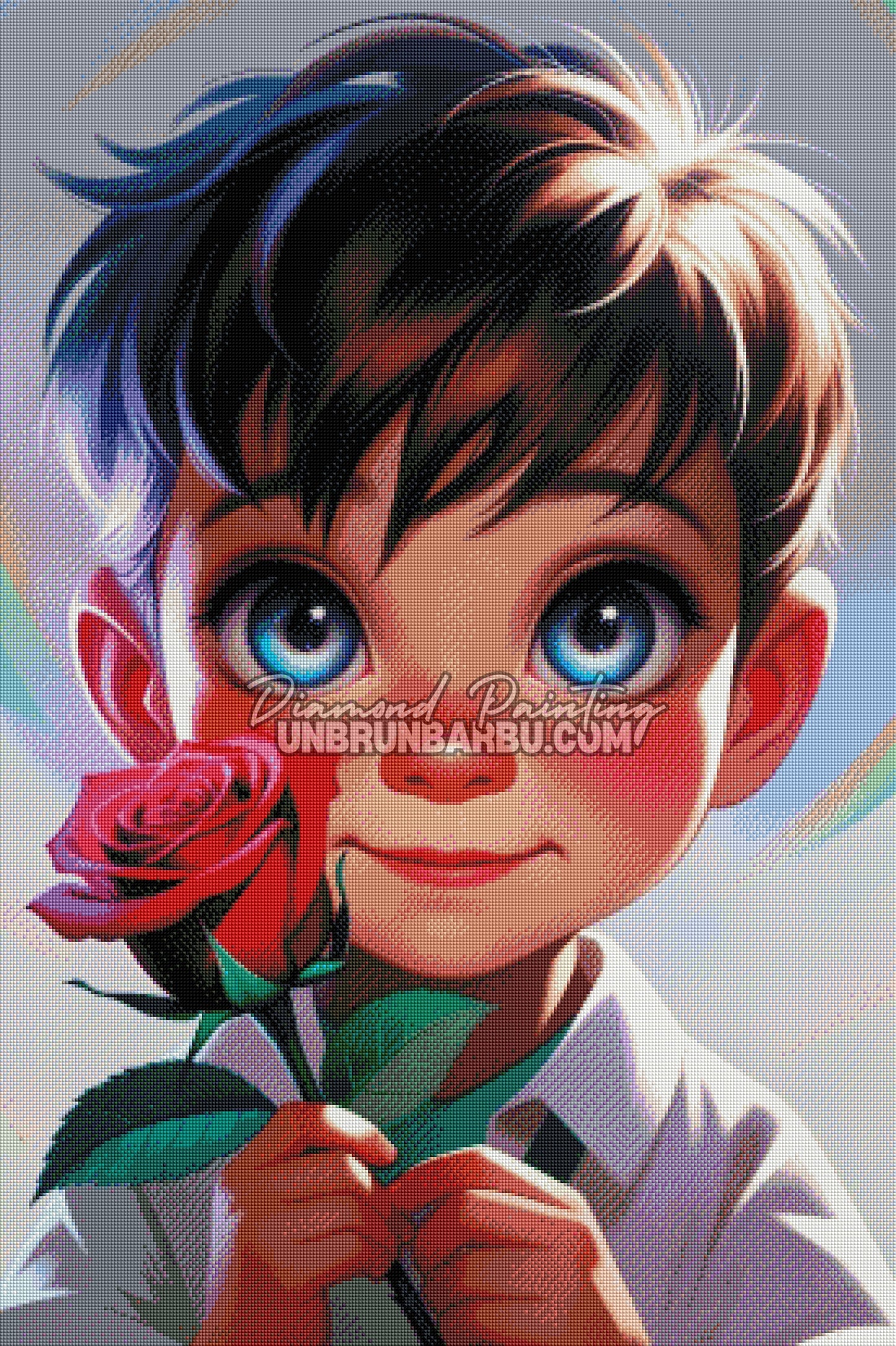 Diamond Painting - La Rose de Timothée (70cm x 105cm)