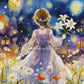 Diamond Painting - Nuit des Vœux Célestes (60cm x 90cm)