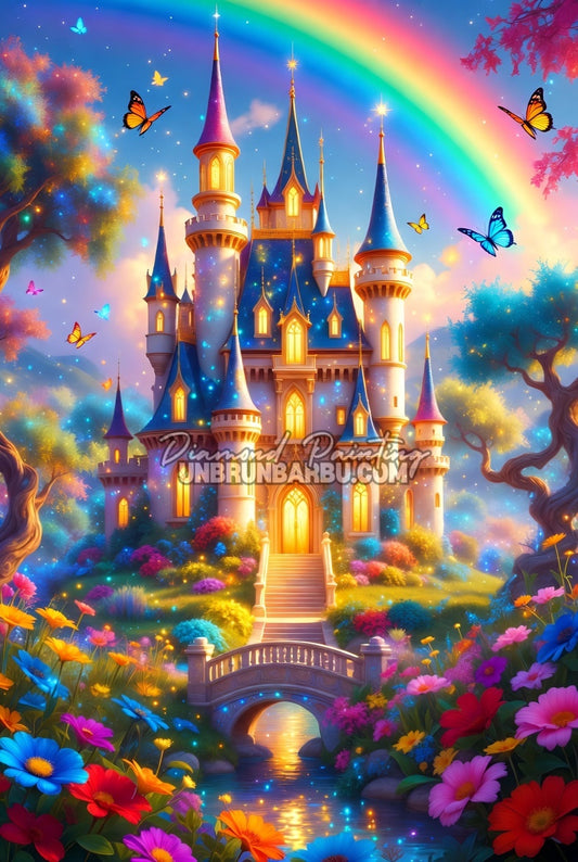 Diamond Painting - Palais de l'Éternel Printemps (80cm x 120cm)