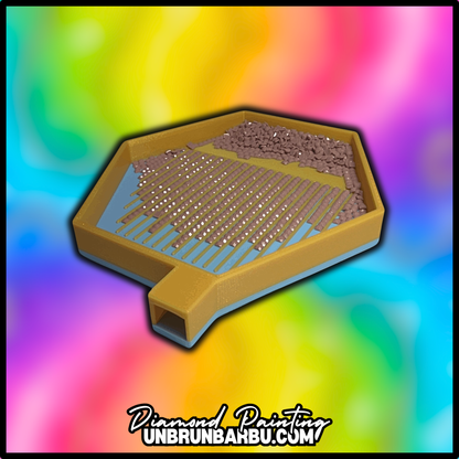 Plateau 3D - Diamond Painting - HexaGlam No Washi