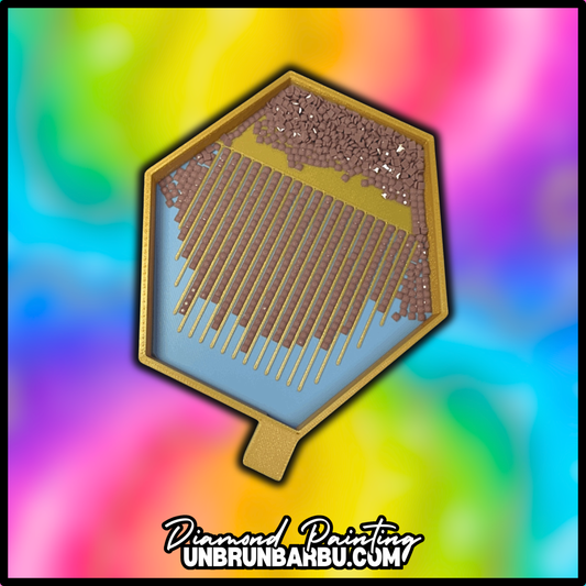 Plateau 3D - Diamond Painting - HexaGlam No Washi