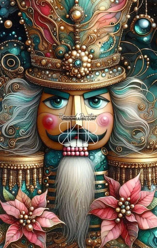 Féérie Florale et Casse-Noisette (80cm x 130cm) - UnBrunBarbu
