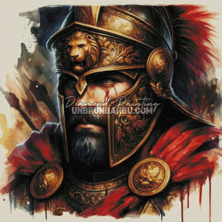 Diamond Painting - Gardien de l'Empire (90cm x 90cm)