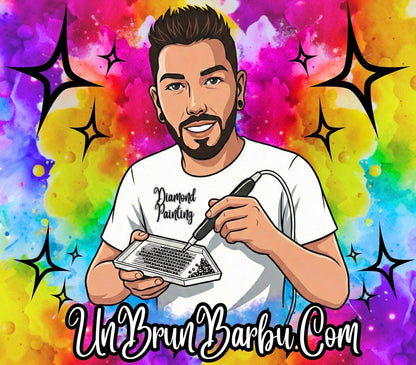 Diamond Painting - Logo Unbrunbarbu (100cm x 90cm)