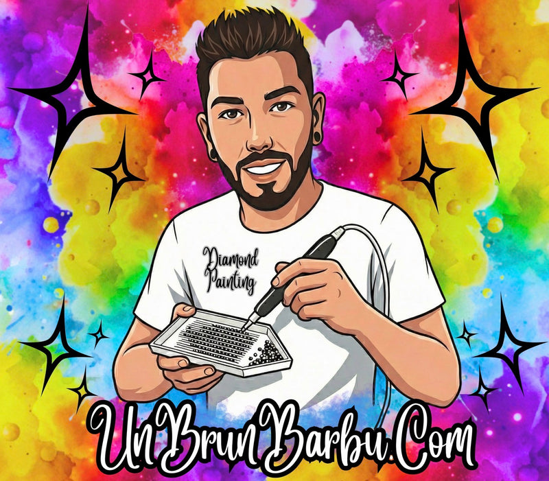 Diamond Painting - Logo Unbrunbarbu (100cm x 90cm)