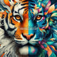 Le Tigre des Deux Mondes (70cm x 70cm)