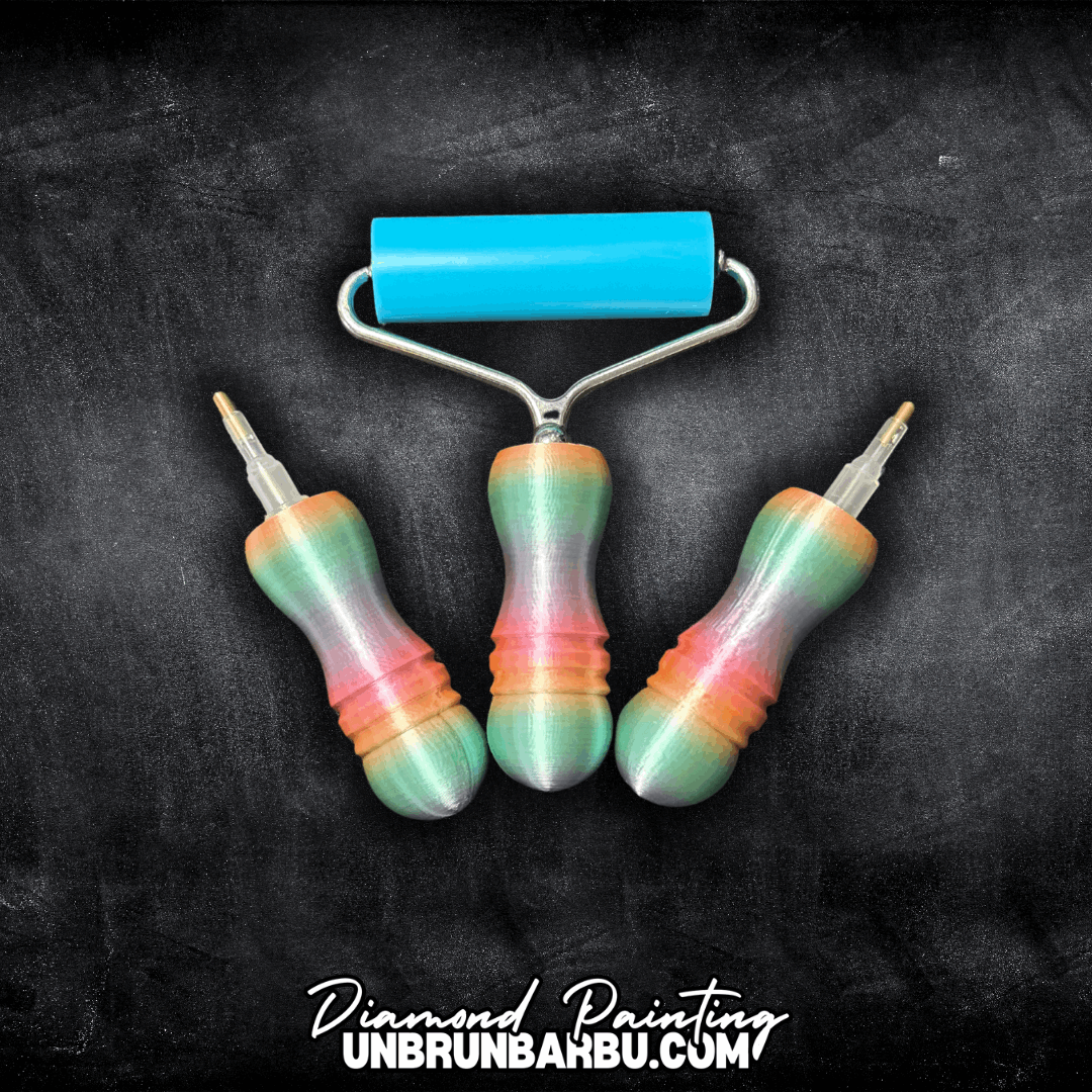 Mini Crayon 3D : Pion Rainbow Candy - UnBrunBarbu