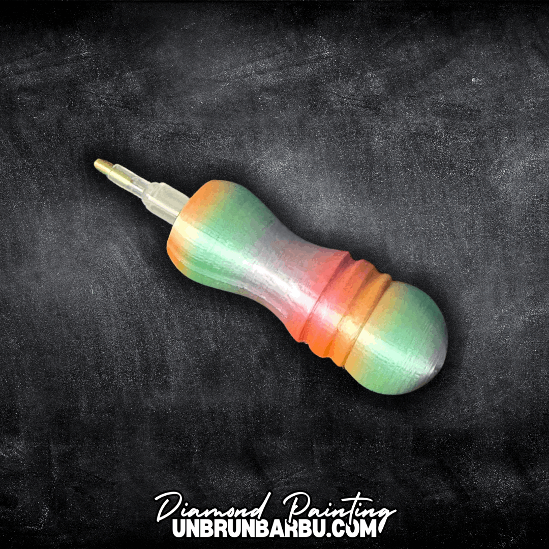 Mini Crayon 3D : Pion Rainbow Candy - UnBrunBarbu