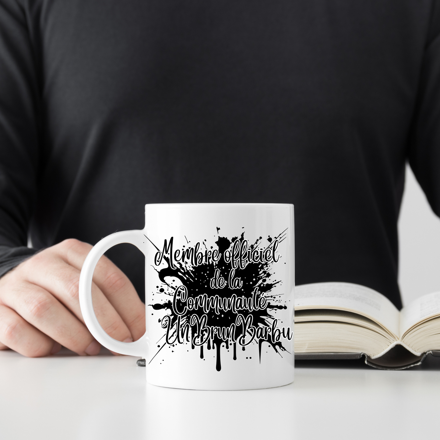 Mug 4 - Membre Officiel Communauté UnBrunBarbu