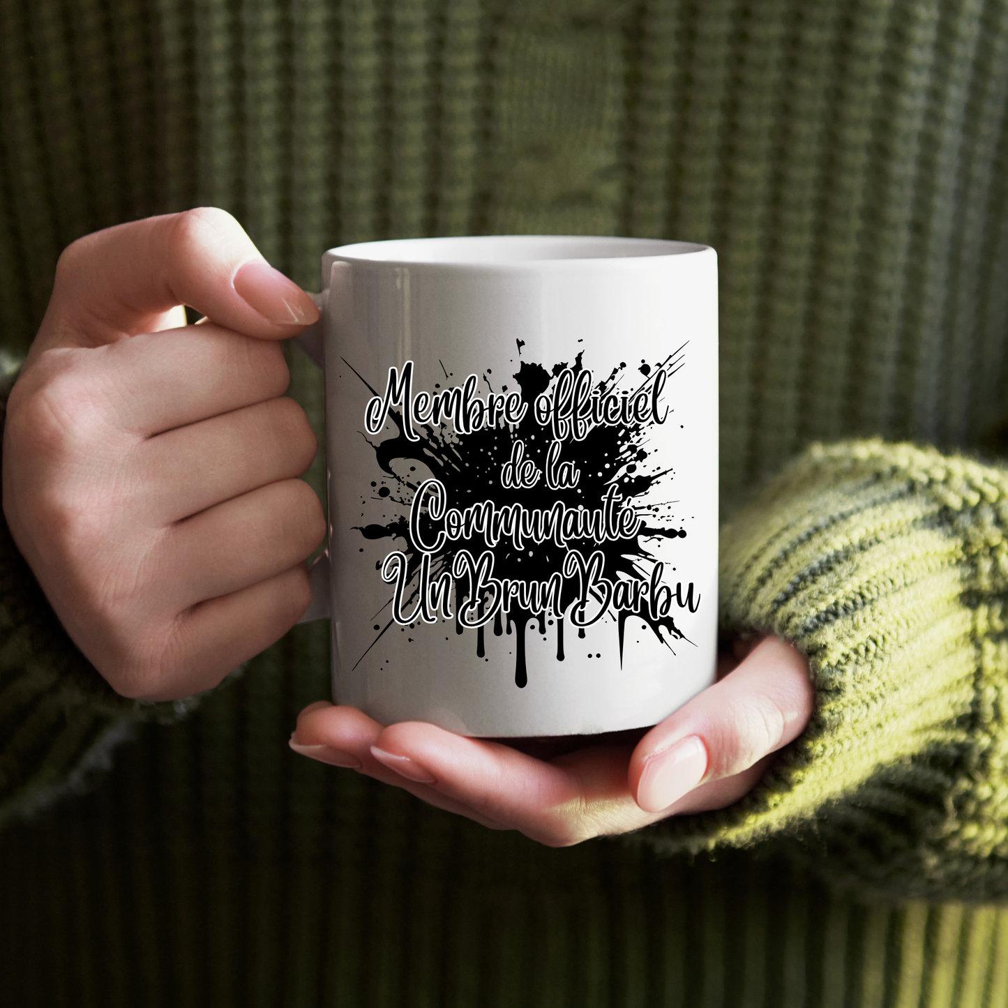 Mug 4 - Membre Officiel Communauté UnBrunBarbu