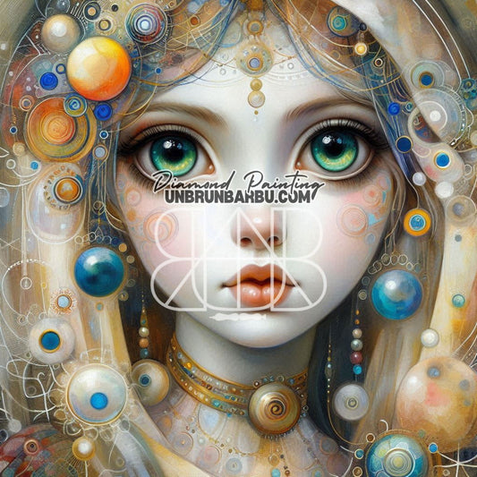 Mystère de la Religieuse (80cm x 80cm) - UnBrunBarbu