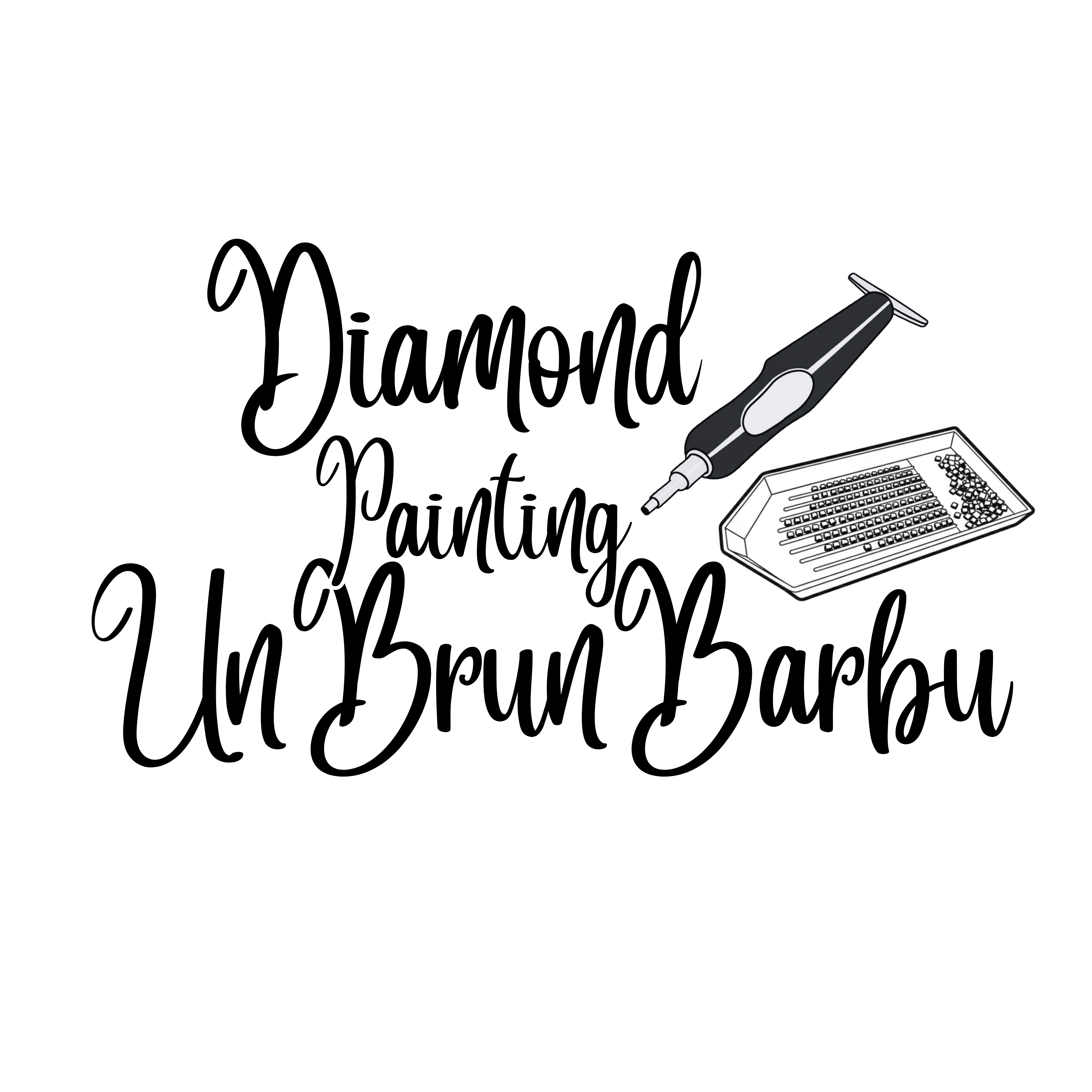 UnBrunBarbu - Les indispensables du Diamond Painting