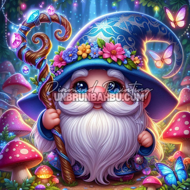 Petit Mage de la Forêt des Rêves (110cm x 110cm)
