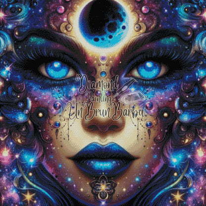 Prêtresse Céleste (80cm x 80cm)