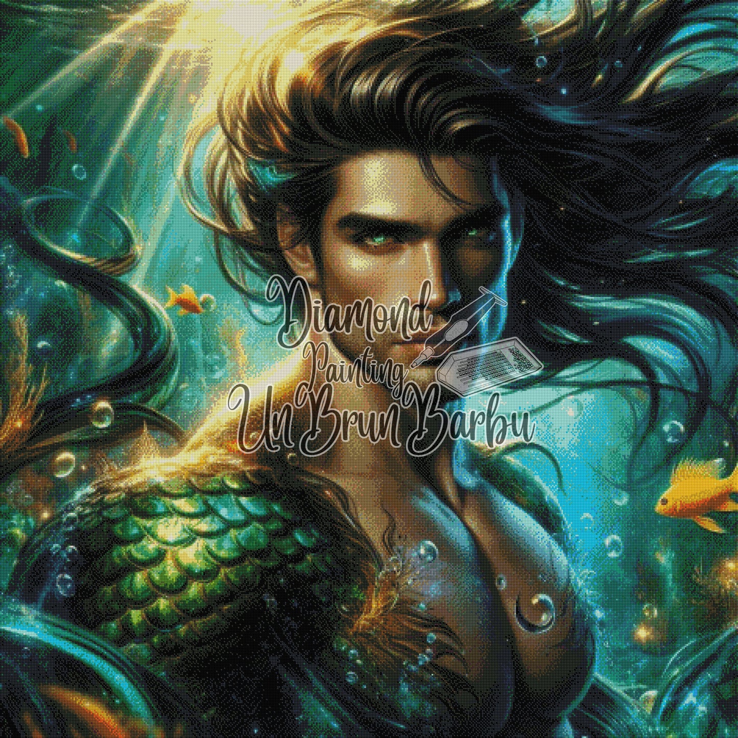 Regard Magnétique des Profondeurs (120cm x 120cm)