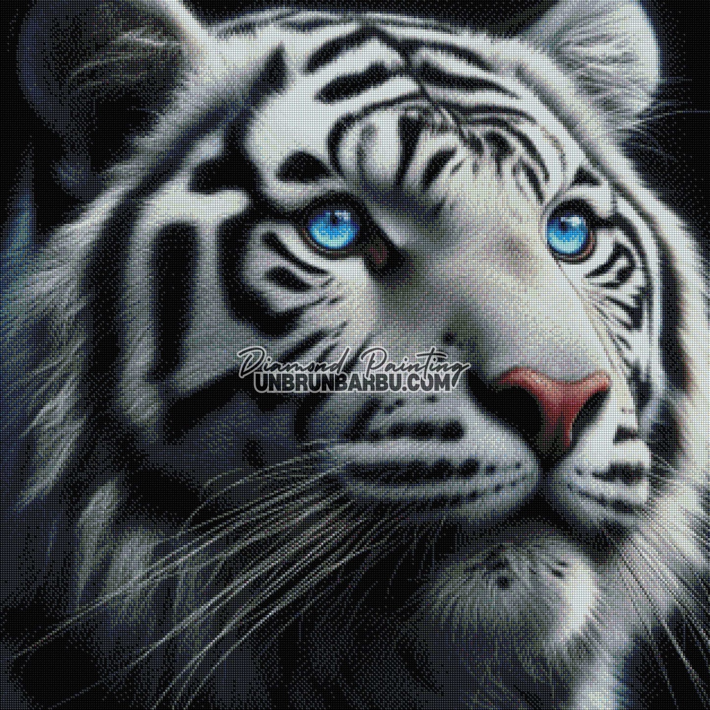 Shiro, l’Âme de la Jungle (80cm x 80cm)