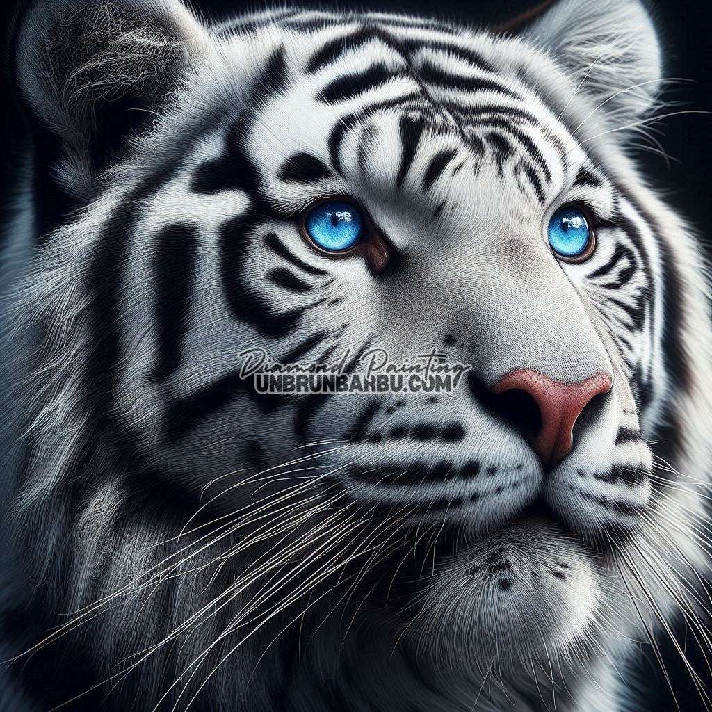 Shiro, l’Âme de la Jungle (80cm x 80cm)