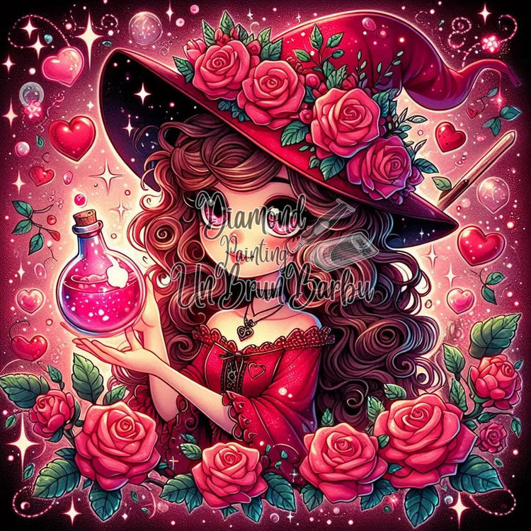 Sortilège Secret de la Saint-Valentin (80cm x 80cm)