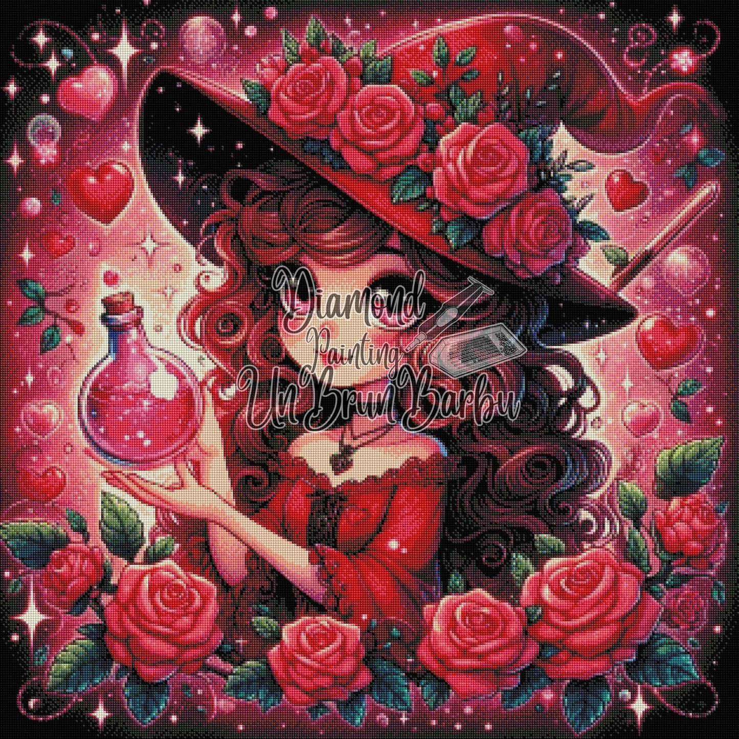 Sortilège Secret de la Saint-Valentin (80cm x 80cm)