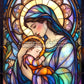 Diamond Painting - Tendresse Divine en Vitrail (60cm x 90cm)