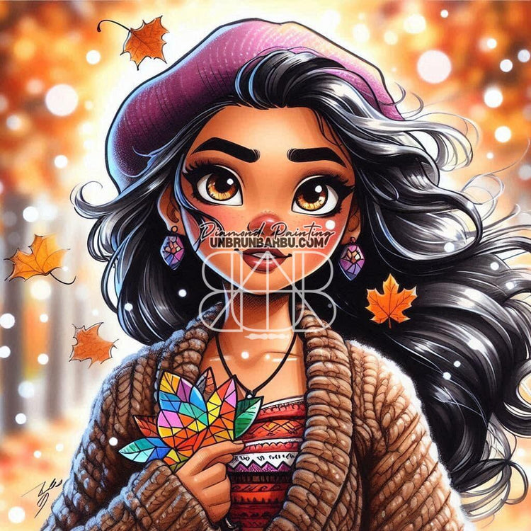 Automne en Couleurs (100cm x 100cm) - UnBrunBarbu