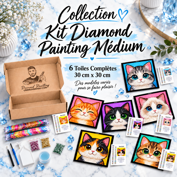 Kits Médium Diamond Painting