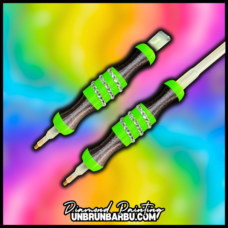 Crayon diamond painting slim Barbu Glitter Pen personnalisable compatible machine à air précision