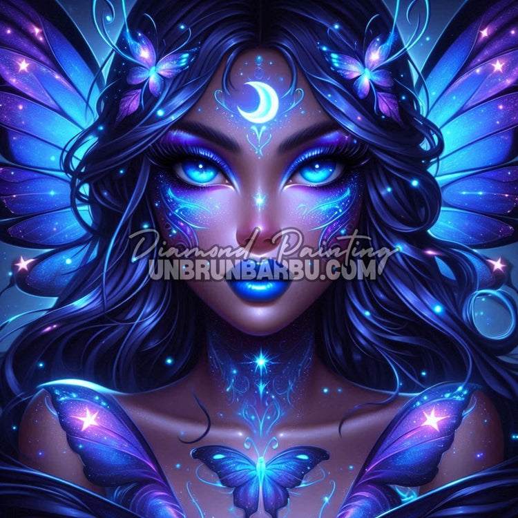 Diamond Painting - Fée Lunaire – 80×80 cm