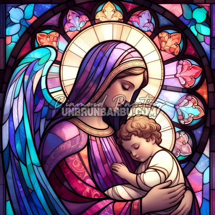 Diamond Painting - Grâce Divine – 80×80 cm