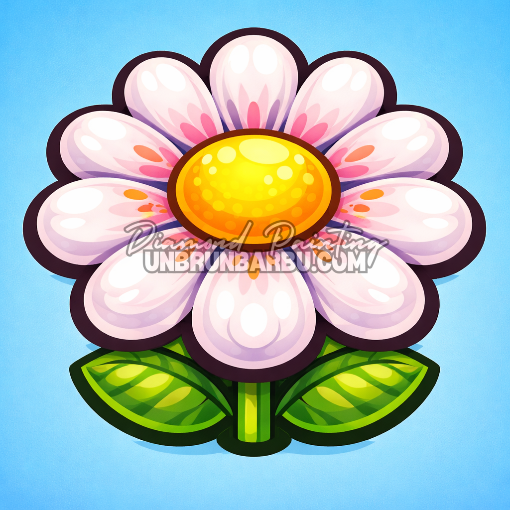 diamond painting marguerite 20x20