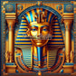Diamond Painting - Pharaon Aux Deux Royaumes (100cm x 100cm) - UnBrunBarbu