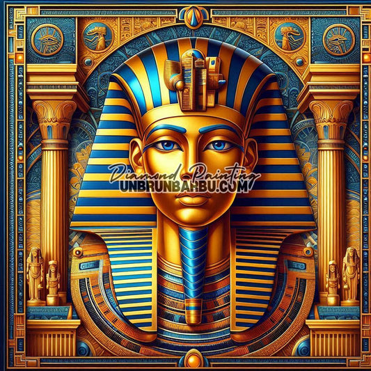Diamond Painting - Pharaon Aux Deux Royaumes (100cm x 100cm) - UnBrunBarbu