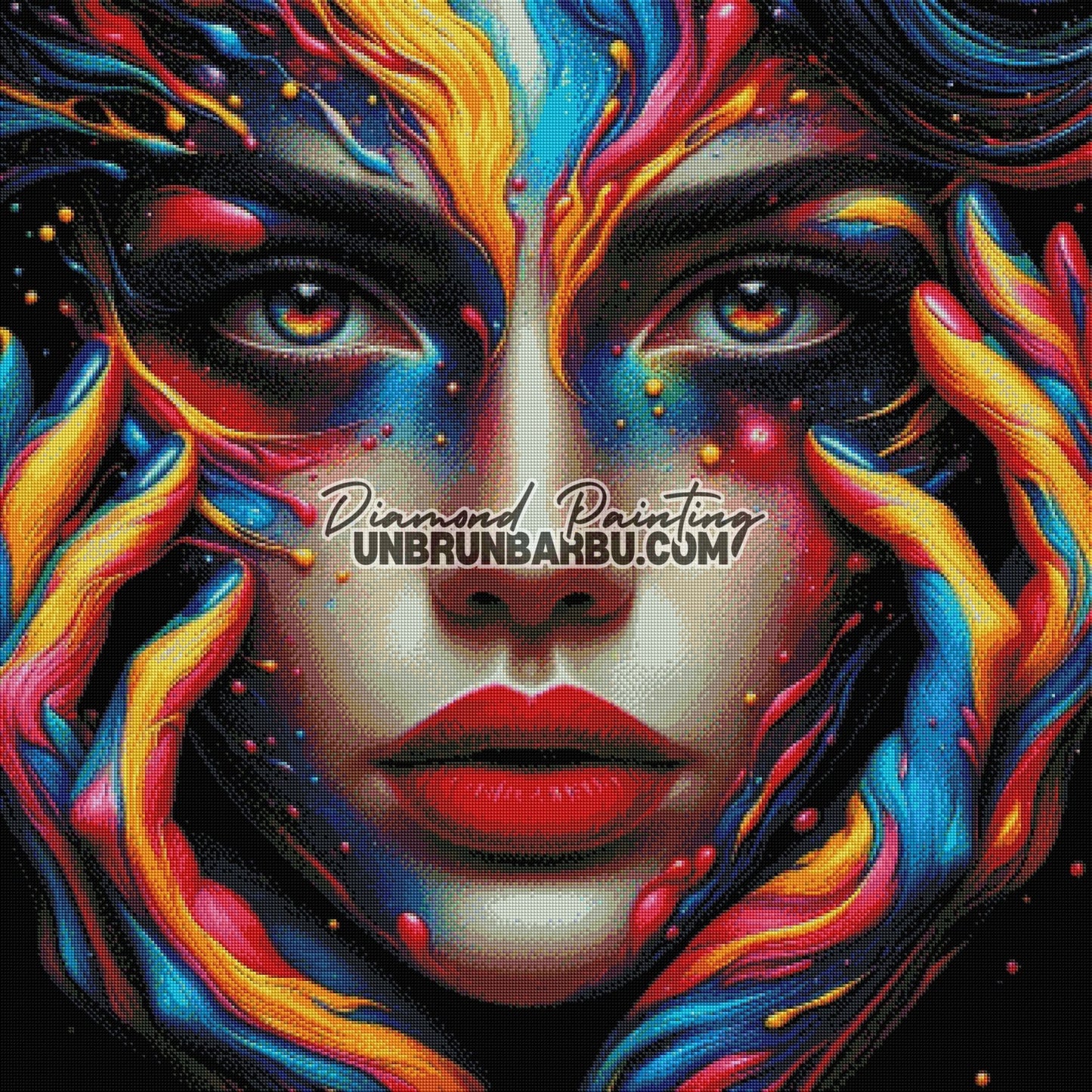 Diamond Painting - Quête du Renouveau (90cm x 90cm) - UnBrunBarbu