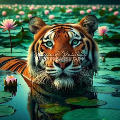 diamond-painting-tigre-des-nenuphars-90x90-illustration