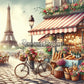 Douceur de Paris (100cm x 100cm) - UnBrunBarbu