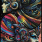 Dualité Masquée. (80cm x 145cm). - UnBrunBarbu