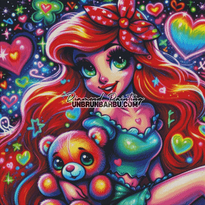 Échos d'une Mélodie Perdue (100cm x 100cm) - UnBrunBarbu