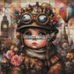 Explorateur du Temps (90cm x 90cm) - UnBrunBarbu