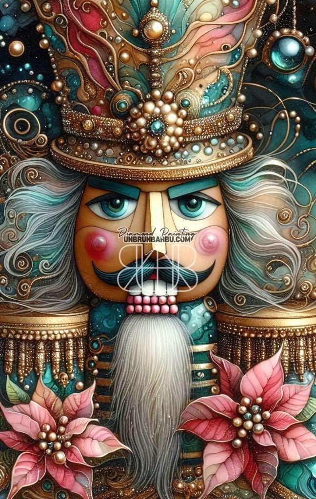 Féérie Florale et Casse - Noisette (80cm x 130cm) - UnBrunBarbu