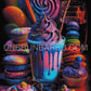 Festin de Gourmandises. (70cm x 95cm). - UnBrunBarbu