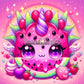 Diamond Painting - Fruit du Dragon Kawaii (80cm x 80cm) - UnBrunBarbu